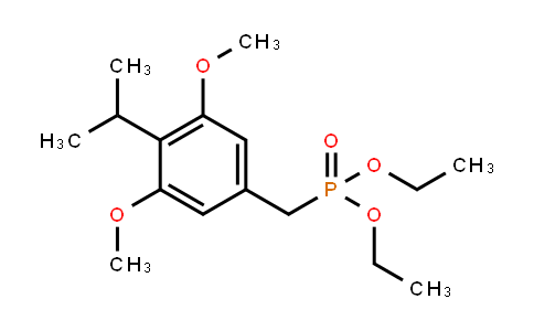 Phosphonic acid, [[3,5-dimethoxy-4-(1-methylethyl)phenyl]methyl]-, diethyl ester (9ci)