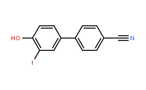 4-(4-Hydroxy-3-iodophenyl)benzonitrile