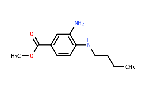 3-氨基-4-(丁氨基)苯甲酸甲酯