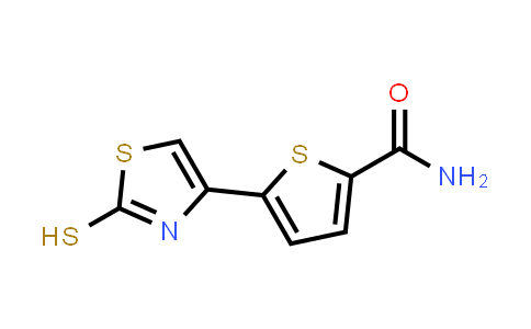 5-(2-Mercapto-thiazol-4-yl)-thiophene-2-carboxylic acid amide