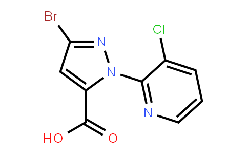 5-Bromo-2-(3-chloro-2-pyridyl)pyrazole-3-carboxylic acid