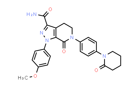1-(4-Methoxyphenyl)-7-oxo-6-[4-(2-oxopiperidin-1-yl)phenyl]-4,5,6,7-tetrahydro-1h-pyrazolo[3,4-c]pyridine-3-carboxamide