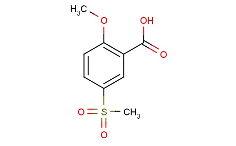 2-甲氧基-5-甲磺酰基苯甲酸