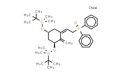 Phosphine oxide,[(2Z)-2-[(3S,5R)-3,5-bis[[(1,1-dimethylethyl)dimethylsilyl]oxy]-2-methylenecyclohexylidene]ethyl]diphenyl-; Phosphineoxide, [2-[3,5-bis[[(1,1-dimethylethyl)dimethylsilyl]oxy]-2-methylenecyclohexylidene]ethyl]diphenyl-,[3S-(1Z,3a,5b)]-