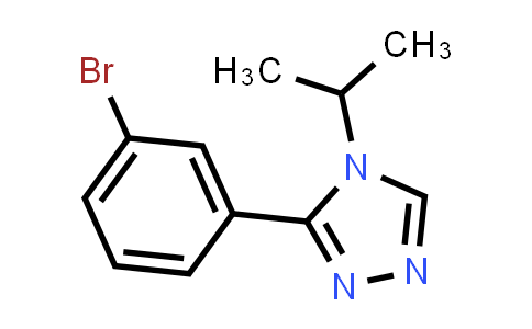 3-(3-bromophenyl)-4-isopropyl-4H-1,2,4-triazole