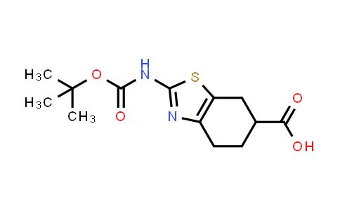 2-((tert-butoxycarbonyl)amino)-4,5,6,7-tetrahydrobenzo[d]thiazole-6-carboxylic acid