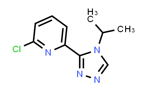 2-chloro-6-(4-isopropyl-4H-1,2,4-triazol-3-yl)pyridine