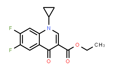 1-环丙基-6,7-二氟-1,4-二氢-4-氧代-3-喹啉甲酸乙酯
