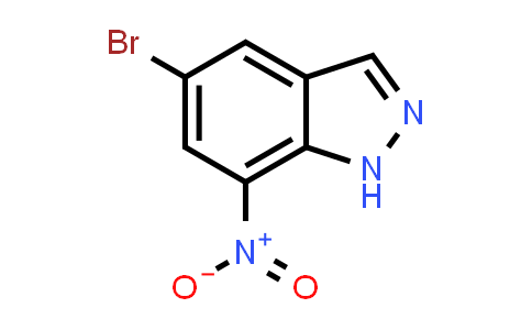 5-BROMO-7-NITRO-1H-INDAZOLE