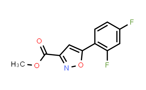 5-(2,4-二氟苯基)异噁唑-3-甲酸甲酯