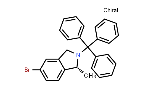 (R)-5-bromo-1-methyl-2-Tritylisoindoline