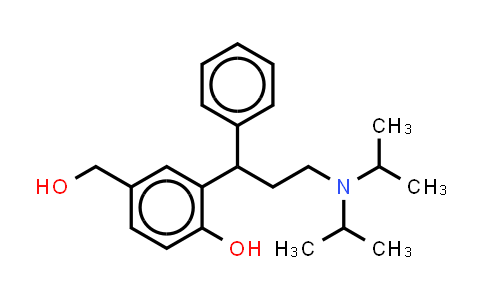 苯甲醇, 3-[3-[双(1-甲基乙基)氨基]-1-苯基丙基]-4-羟基-