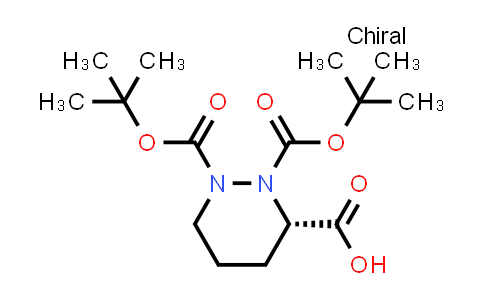 (S)-1,2-bis(tert-butoxycarbonyl)hexahydropyridazine-3-carboxylic acid