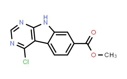 methyl 4-chloro-9H-pyrimido[4,5-b]indole-7-carboxylate