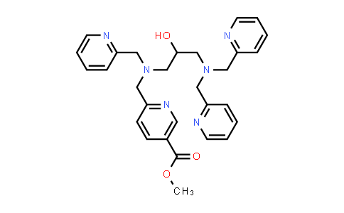 methyl 6-(((3-(bis(pyridin-2-ylmethyl)amino)-2-hydroxypropyl)(pyridin-2-ylmethyl)amino)methyl)nicotinate
