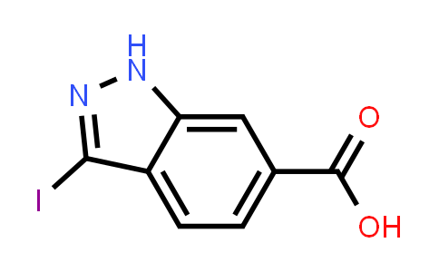3-Iodo 1H-indazole-6-carboxylic acid