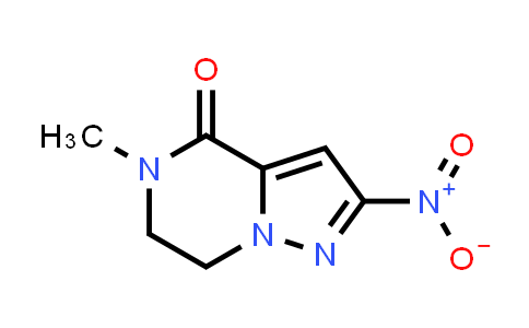 5-甲基-2-硝基-6,7-二氢吡唑并[1,5-A]吡嗪-4(5H)-酮