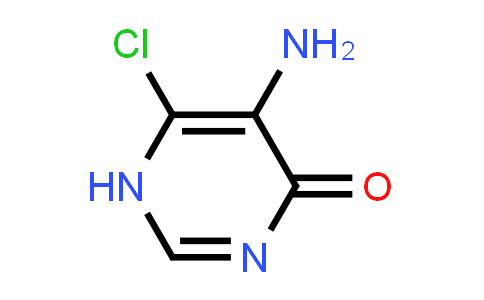 4(1H)-Pyrimidinone, 5-amino-6-chloro- (9CI)