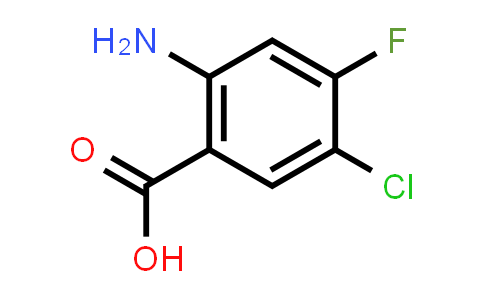 2-氨基-5-氯-4-氟苯甲酸