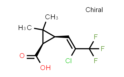 Z-(1R,S)-顺式-2,2-二甲基-3-(2-氯－3,3,3-三氟-1-丙烯基)环丙烷羧酸