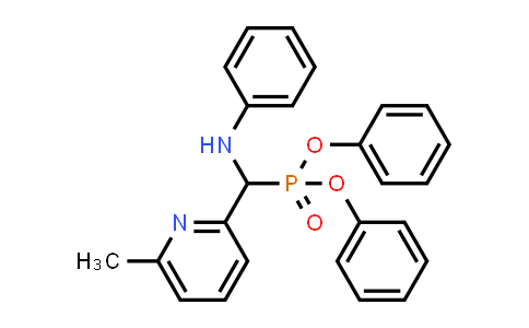 Phosphonic acid, P-[(6-Methyl-2-pyridinyl)(phenylaMino)Methyl]-, diphenyl ester