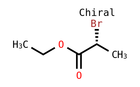 Propanoic acid, 2-bromo-, ethyl ester, (2R)-