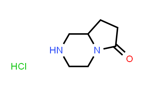 Hexahydro-pyrrolo[1,2-A]pyrazin-6-one hydrochloride