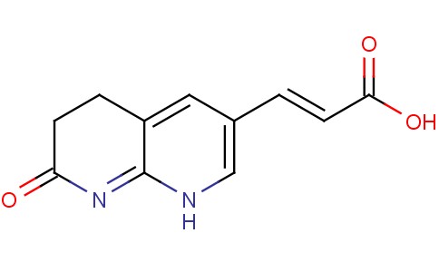 (E)-3-(7-oxo-1,5,6,7-tetrahydro-1,8-naphthyridin-3-yl)acrylic acid