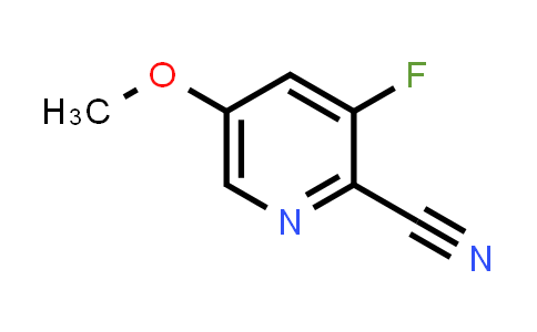 3-Fluoro-5-methoxy-pyridine-2-carbonitrile