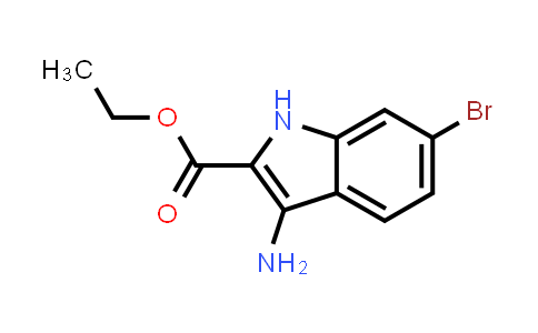 3-aMino-6-bromo-1H-indole-2-carboxylic acid ethyl ester