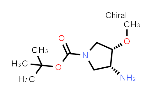 Cis-3-amino-4-methoxy-pyrrolidine-1-carboxylic acid tert-butyl ester