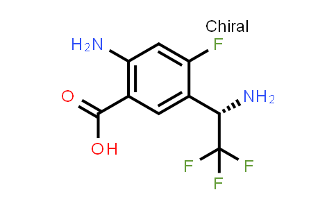(S)-2-aMino-5-(1-amino-2,2,2-trifluoro-ethyl)-4-fluoro-benzoic acid