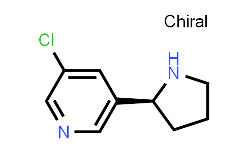 (S)-3-Chloro-5-pyrrolidin-2-YL-pyridine