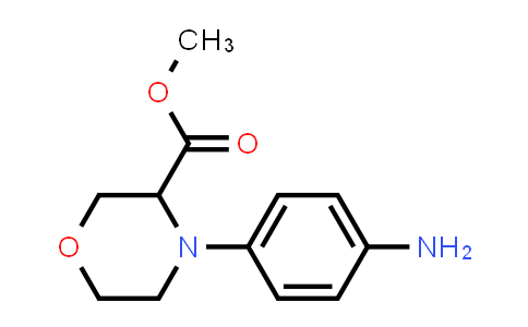 4-(4-aMino-phenyl)-morpholine-3-carboxylic acid methyl ester