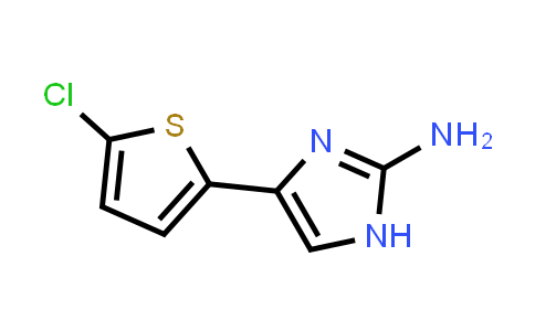 4-(5-Chloro-thiophen-2-YL)-1H-imidazol-2-ylamine
