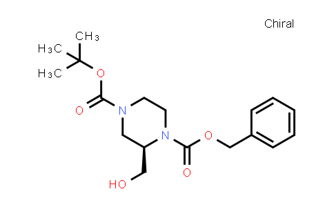 (R)-2-Hydroxymethyl-piperazine-1,4-dicarboxylic acid 1-benzyl ester 4-tert-butyl ester