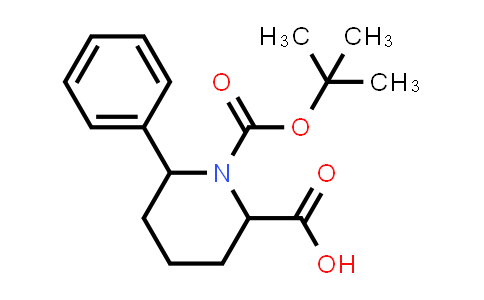 6-Phenyl-piperidine-1,2-dicarboxylic acid 1-tert-butyl ester