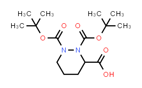 1,2-Bis(boc)-hexahydro-pyridazine-3-carboxylic acid
