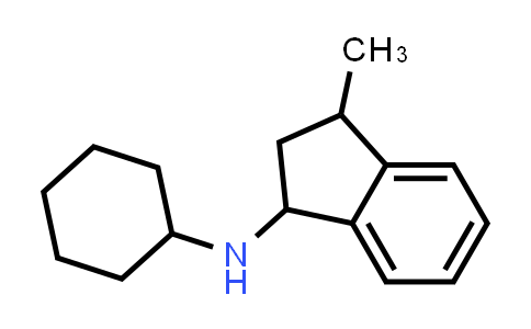 Cyclohexyl-(3-methyl-indan-1-YL)-amine