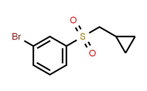1-Bromo-3-cyclopropylmethanesulfonyl-benzene