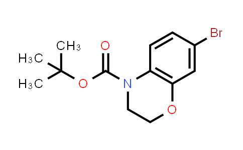 N-boc-7-bromo-3,4-dihydro-2H-benzo[1,4]oxazine