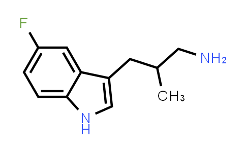 3-(5-Fluoro-1H-indol-3-YL)-2-methyl-propylamine