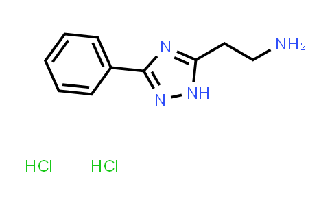 2-(5-Phenyl-2H-[1,2,4]triazol-3-YL)-ethylamine dihydrochloride