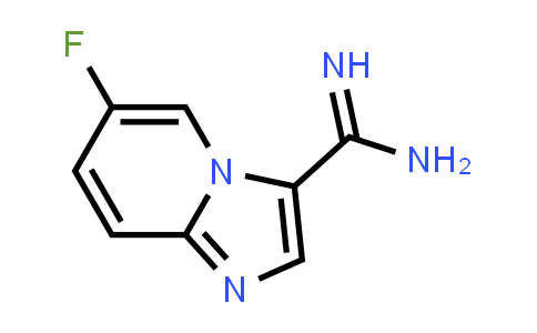 6-Fluoro-imidazo[1,2-A]pyridine-3-carboxamidine