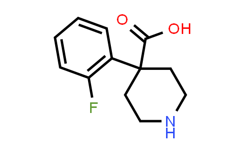 4-(2-Fluoro-phenyl)-piperidine-4-carboxylic acid