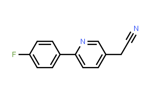[6-(4-Fluoro-phenyl)-pyridin-3-YL]-acetonitrile