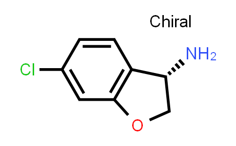 (3S)-6-Chloro-2,3-dihydro-1-benzofuran-3-amine