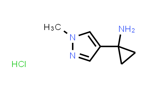 1-(1-Methyl-1H-pyrazol-4-YL)-cyclopropylamine hydrochloride