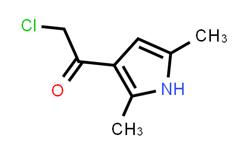 2-Chloro-1-(2,5-dimethyl-1H-pyrrol-3-YL)-ethanone