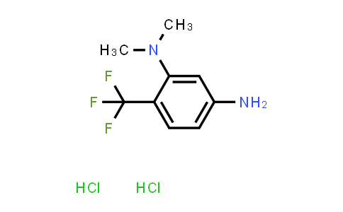 N1,N1-dimethyl-6-(trifluoromethyl)benzene-1,3-diamine dihydrochloride